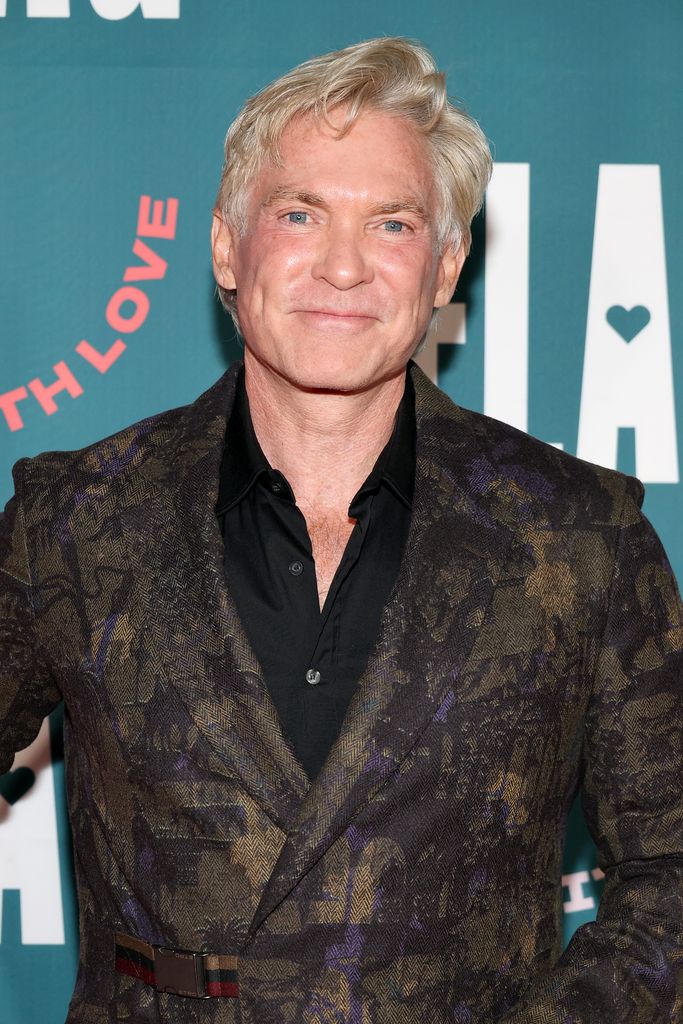 Sam Champion on the red carpet 