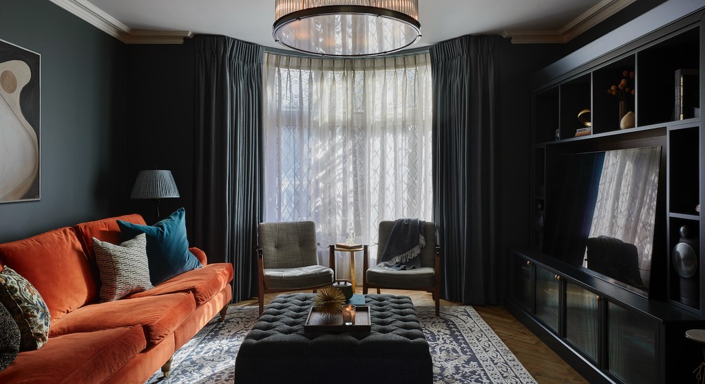 Add interest with rugs, cushions and throws