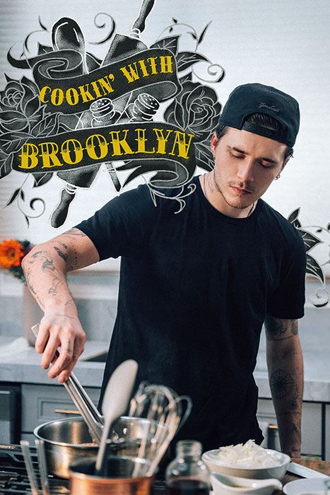 brooklyn beckham cooking