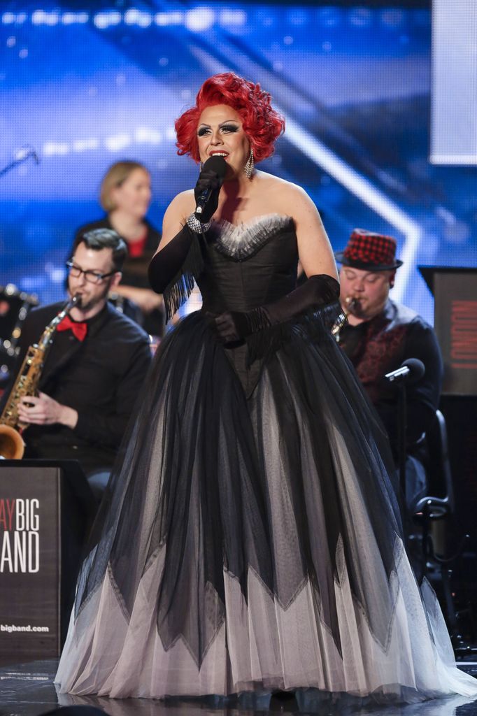 La Voix performing on Britain's Got Talent