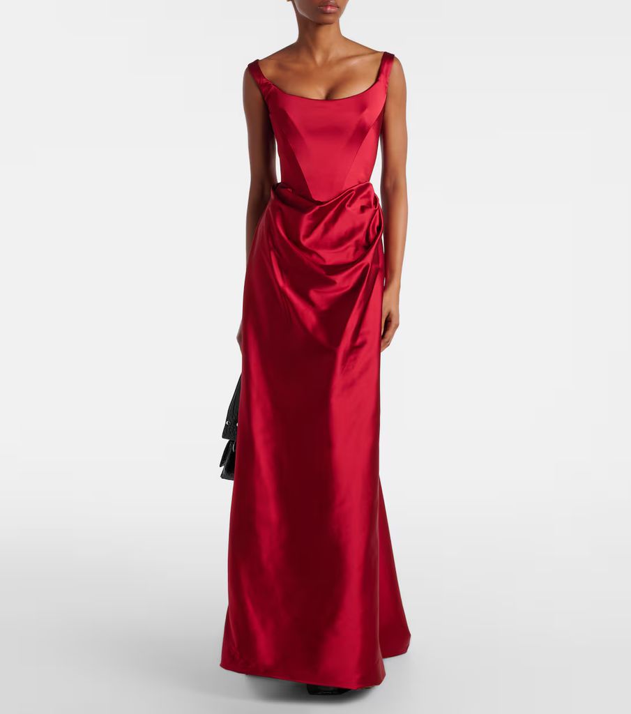 Camille gown in red by vivienne westwood
