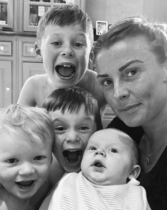 coleen rooney four sons