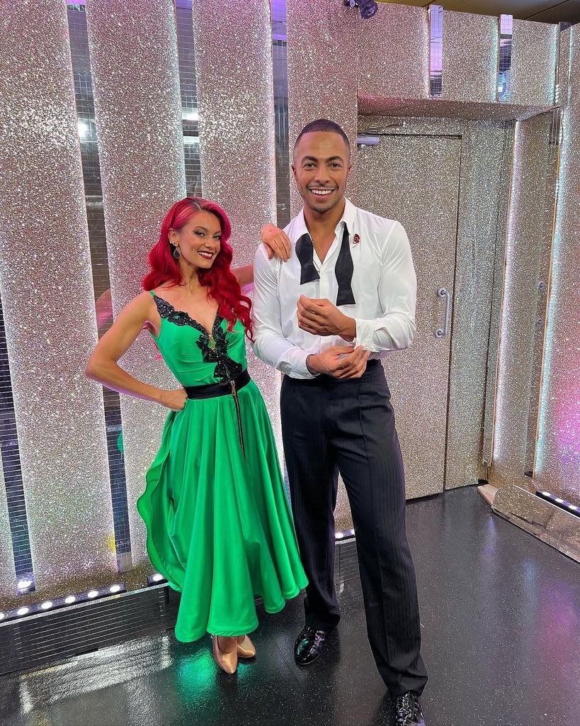 Dianne Buswell and Tyler West