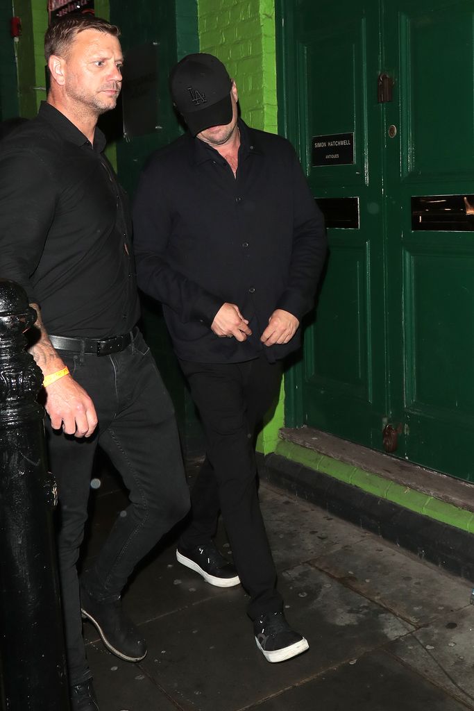 Leonardo DiCaprio  seen leaving Mick Jagger's 80th birthday party at Embargo Republica nightclub in Chelsea on July 26, 2023 in London, England. (Photo by Ricky Vigil M / Justin E Palmer/GC Images)