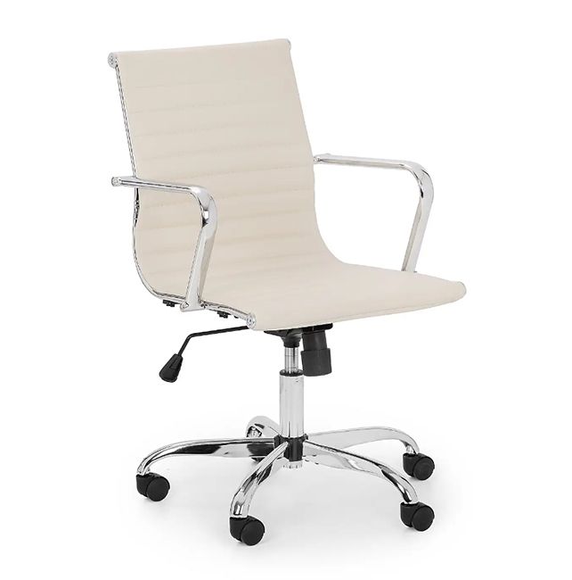 cream office chair dunelm 