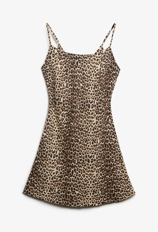 Bias Cut Mini Slip Dress