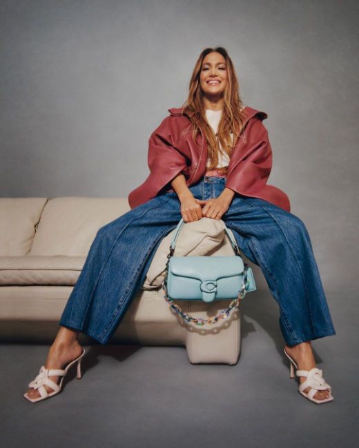 Larger than life: Jennifer Lopez and friends launch Coach's Pillow Tabby bag