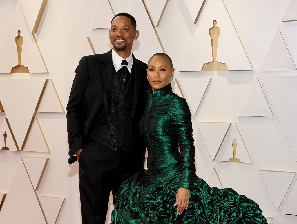 Will and Jada attend the red carpet for the 2022 Oscars