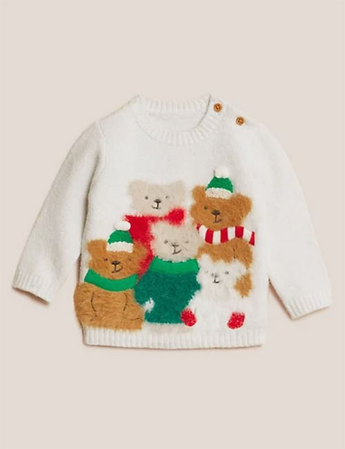 baby christmas jumper m and s