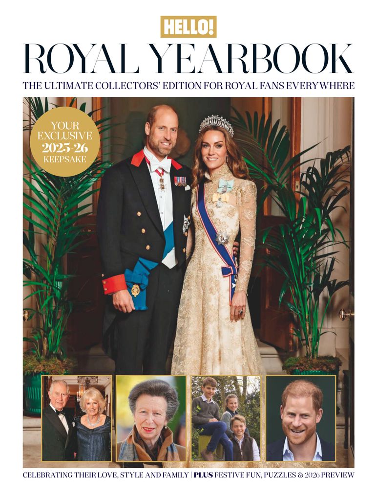 The HELLO! Royal Yearbook 2025-26 front cover