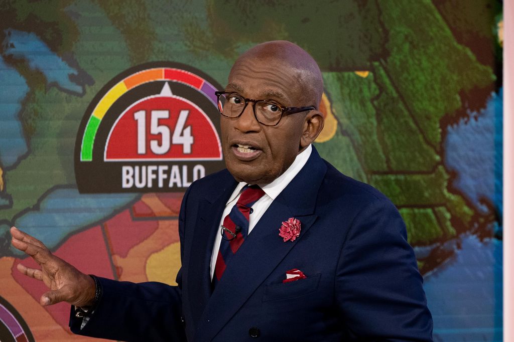Al Roker giving a weather report on the Today Show on Monday, July 17, 2023