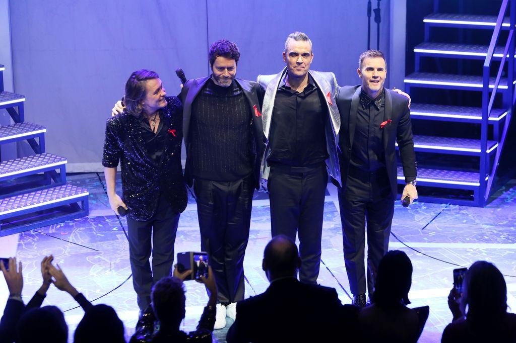 Robbie and Gary were Take That bandmates