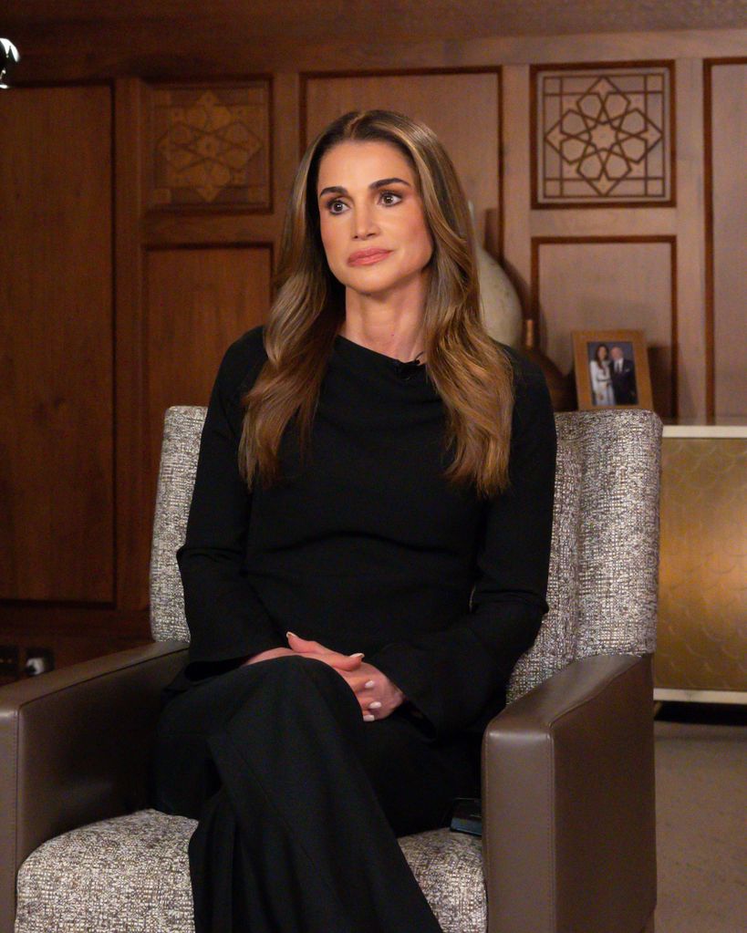 Queen Rania of Jordan gives a CNN interview on the Israel-Gaza war