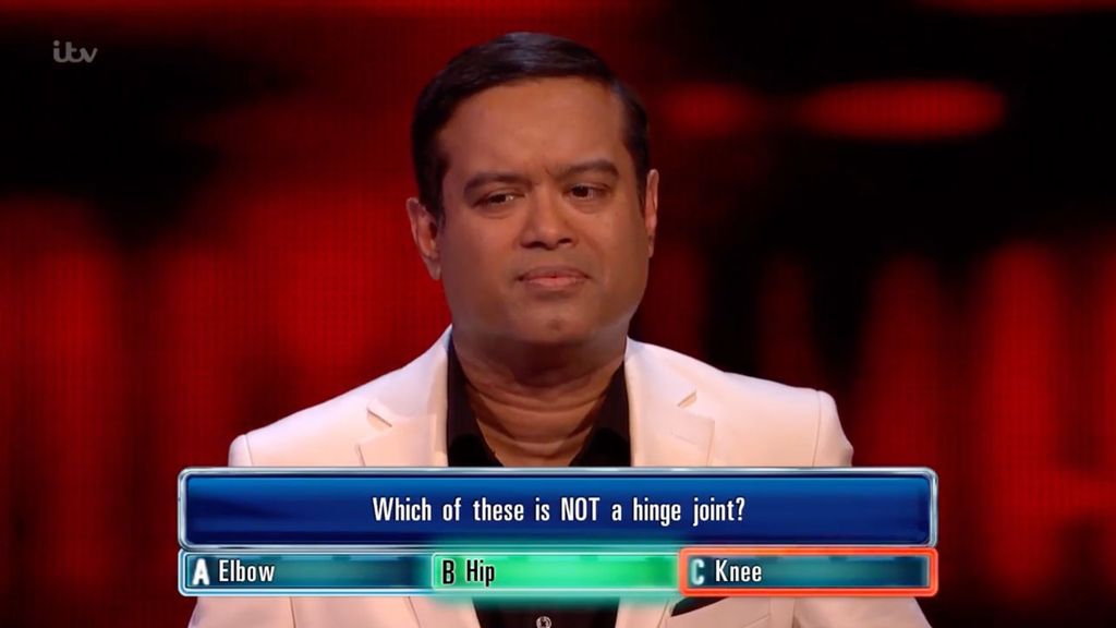 Paul Sinha got a rather easy question wrong on The Chase