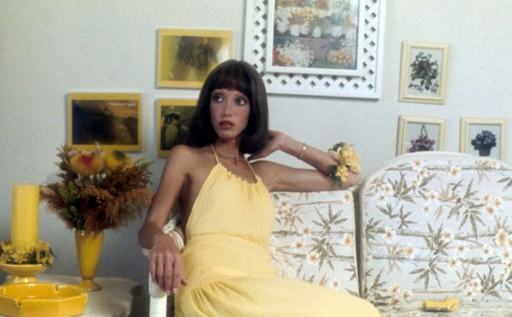 Actress Shelley Duvall in a scene from the movie '3 Women', 1977.