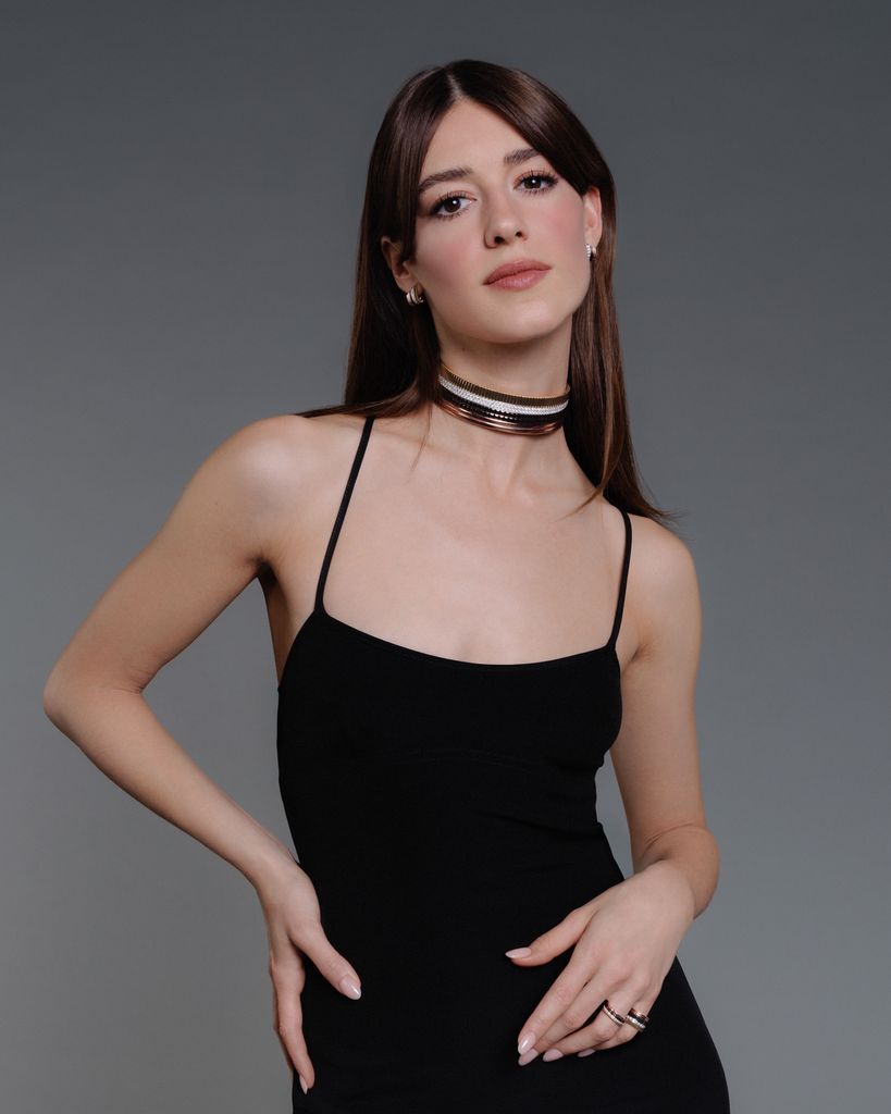 daisy edgar jones for boucheron in black dress