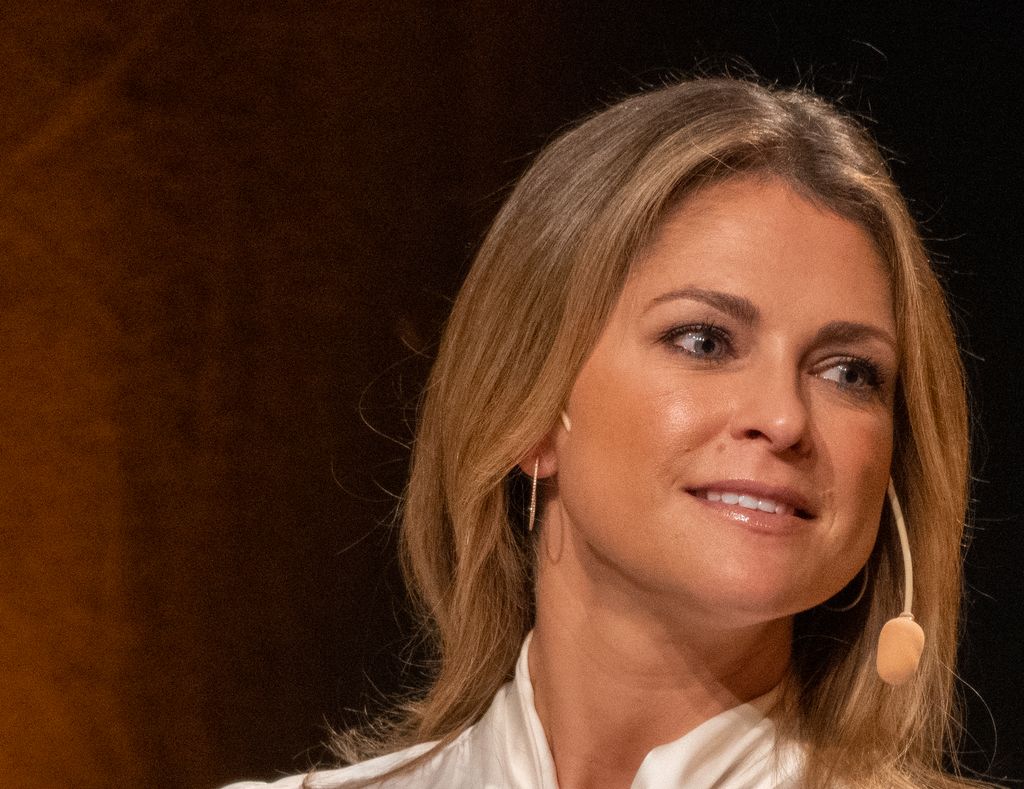 Princess Madeleine in a white outfit
