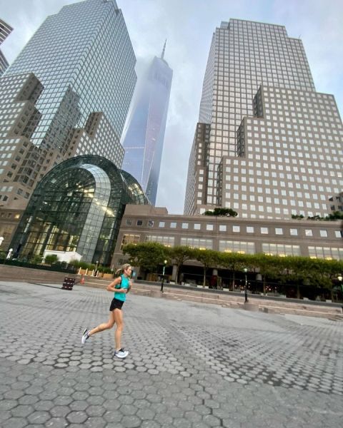 amy robach running jet lag