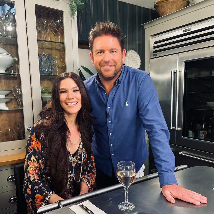 James Martin welcomes celebrities into his home