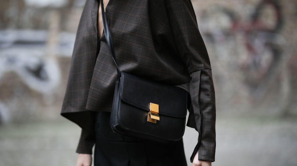 The Celine Box Bag in black style pictures