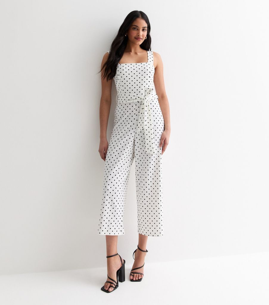 new look polka dot jumpsuit 