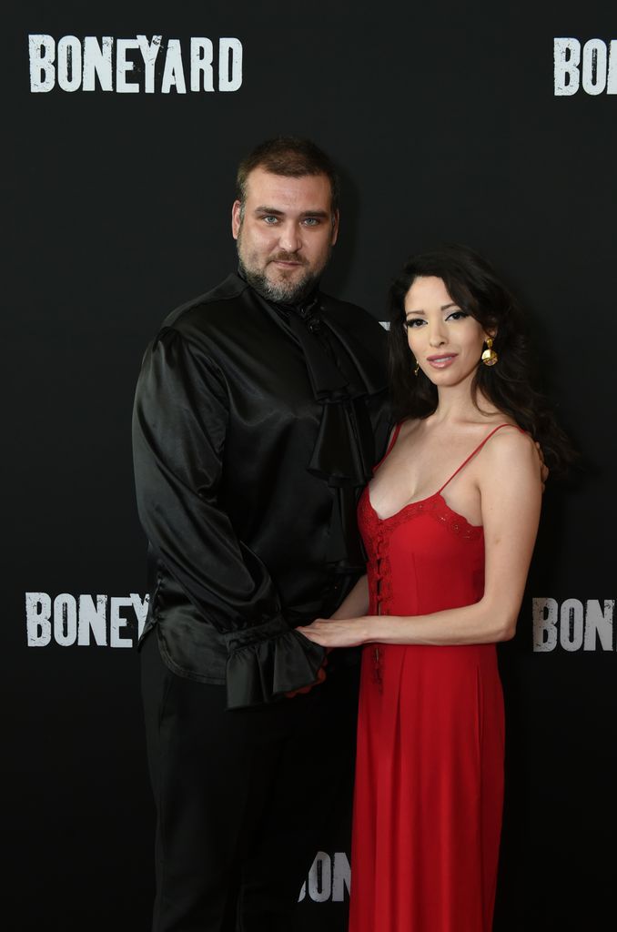 Weston Cage Coppola and Jenifer Alexa Canter attend the "Boneyard" special screening on June 26, 2024 