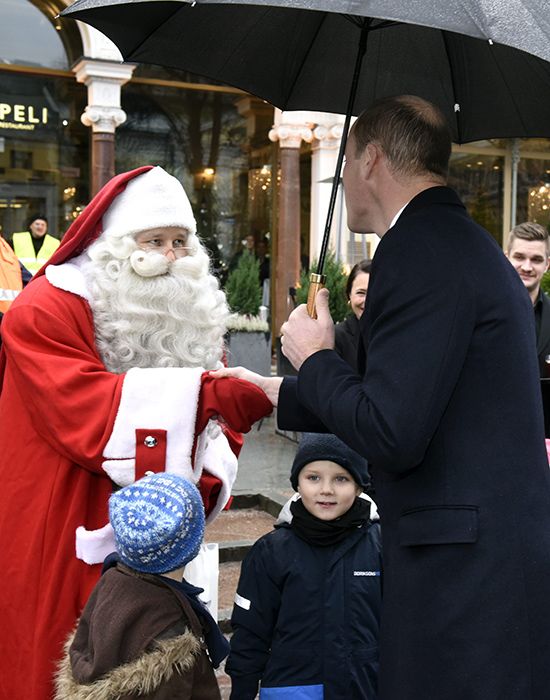 prince william meets santa