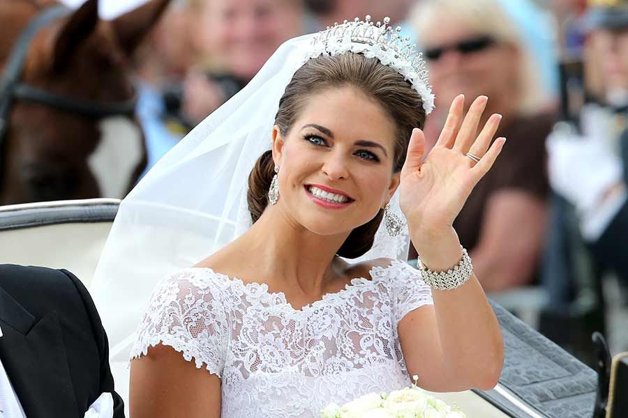 7 Princess Madeleine of Sweden wedding makeup