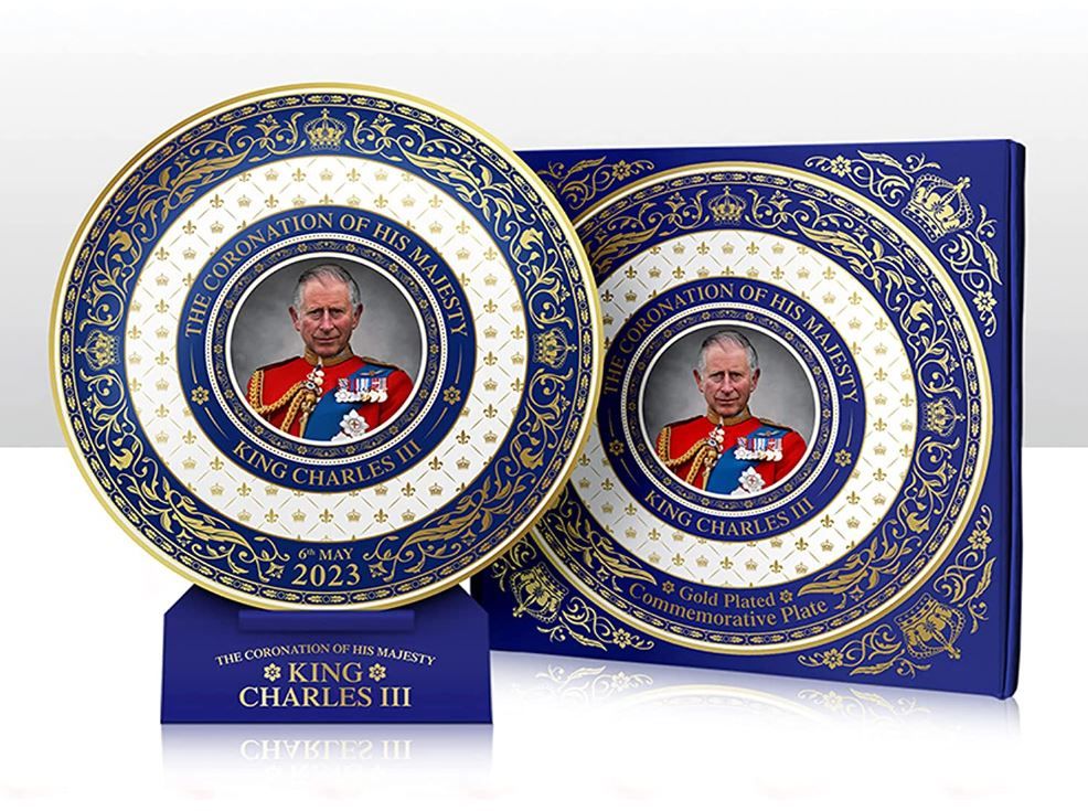 king charles coronation plate amazon
