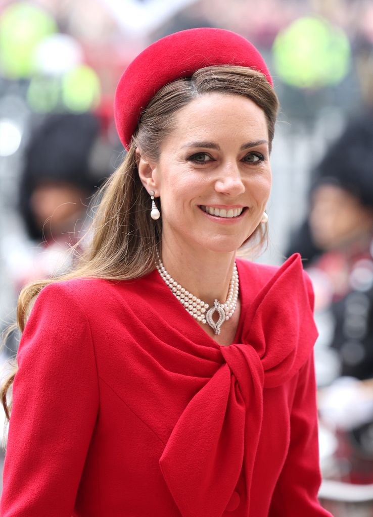 princess kate red dress