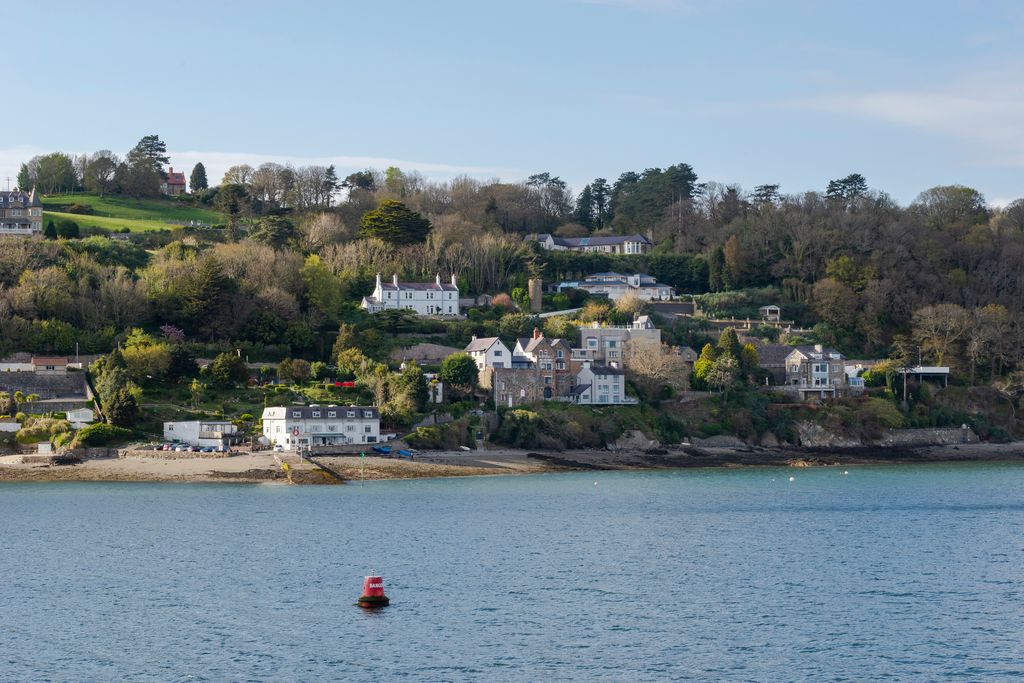 The Menai Strait seen from Bangor Pier, North Wales