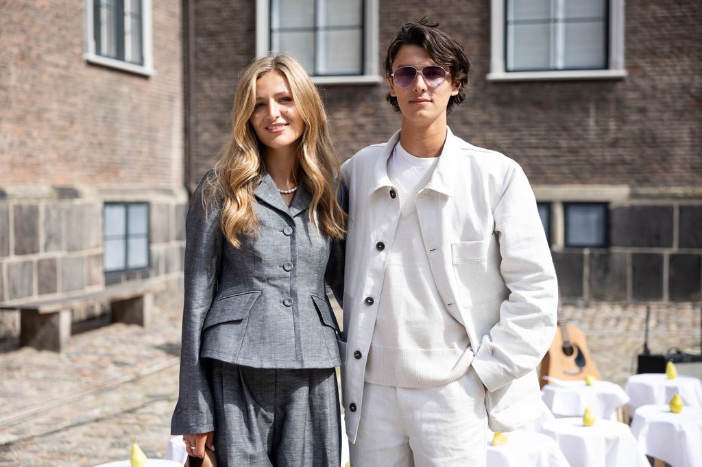 Benedikte Thoustrup and Count Nikolai of Monpezat at Copenhagen Fashion Week 