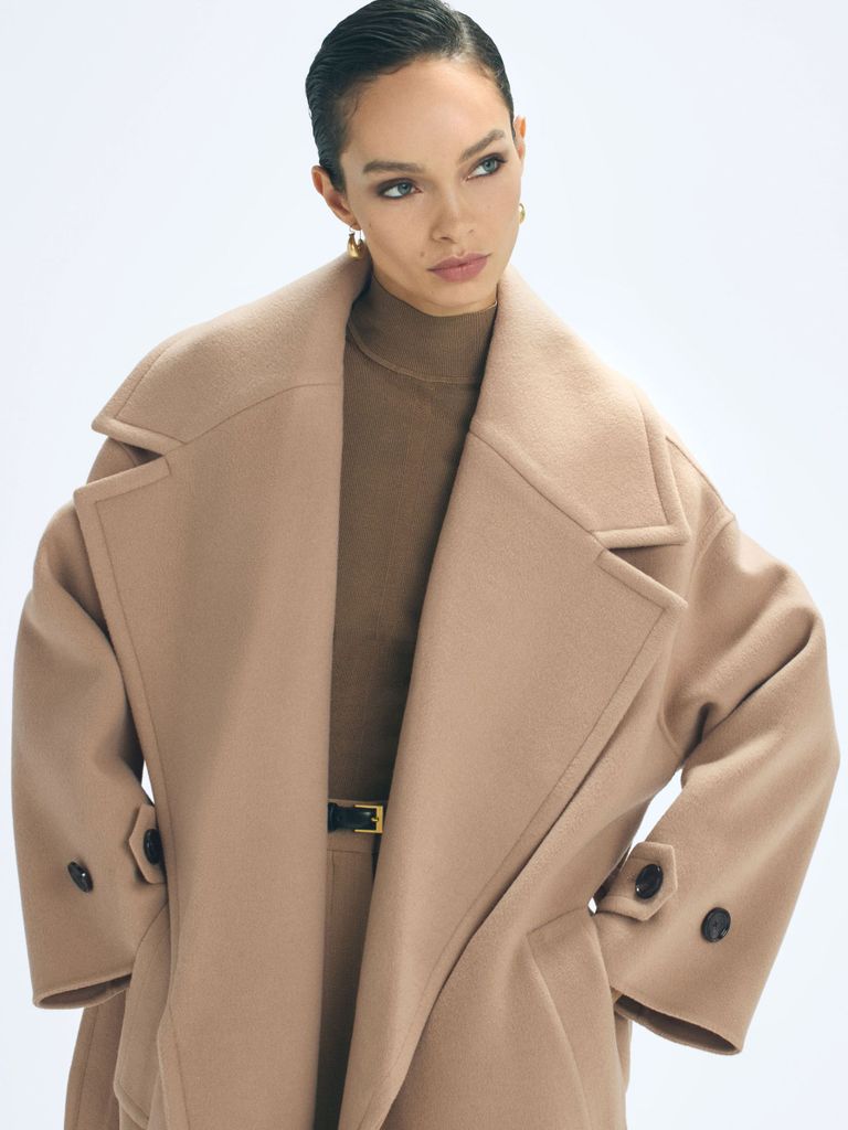 Helena Atelier Cashmere Blindseam Coat