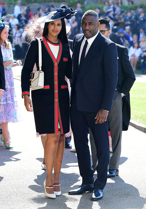 Idris Elba arrives royal wedding