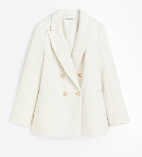 Blazer branco H&M