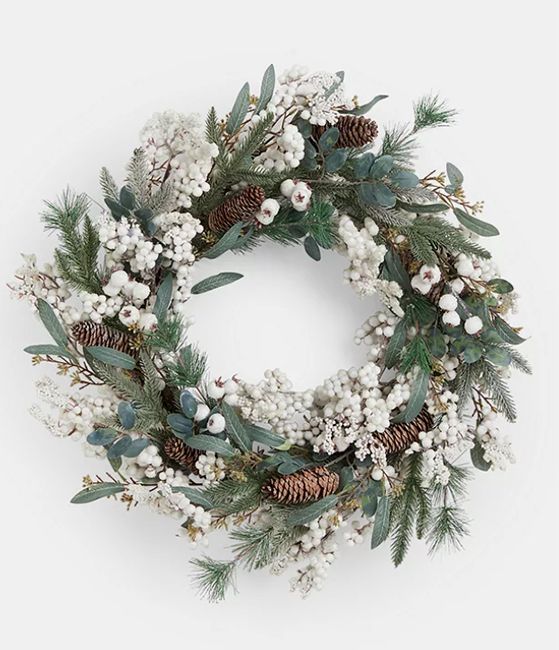 john lewis pine christmas wreath