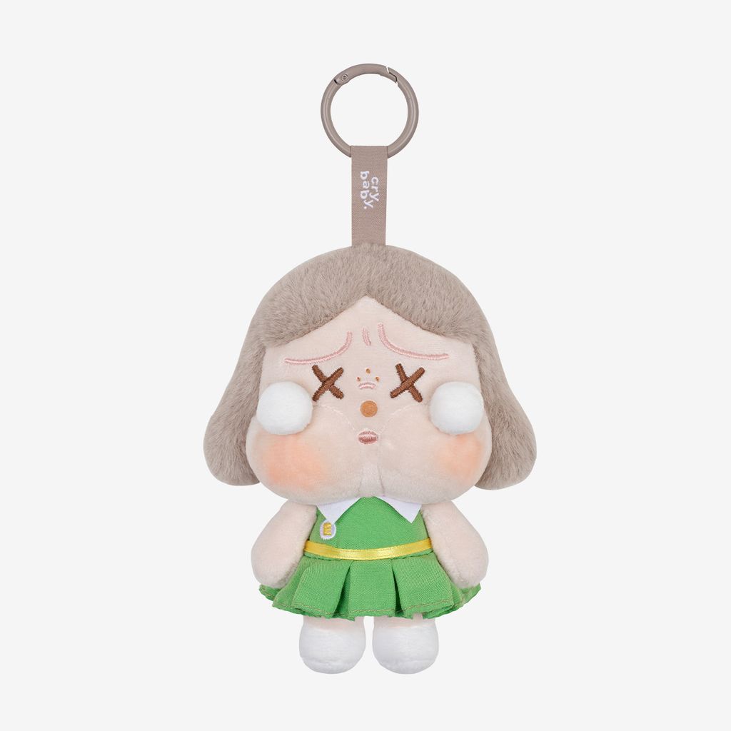 A keychain plushie from Pop Mart