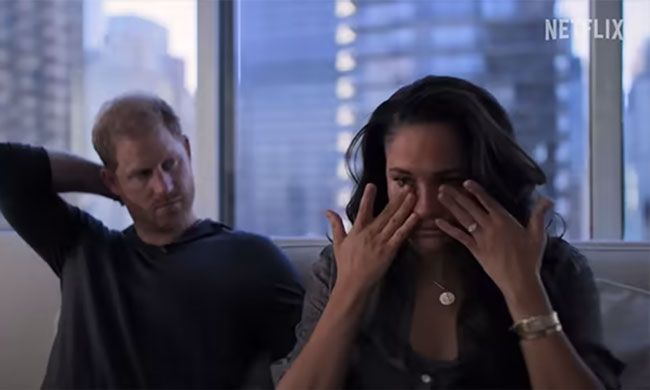 Meghan Markle cries in Netflix documentary
