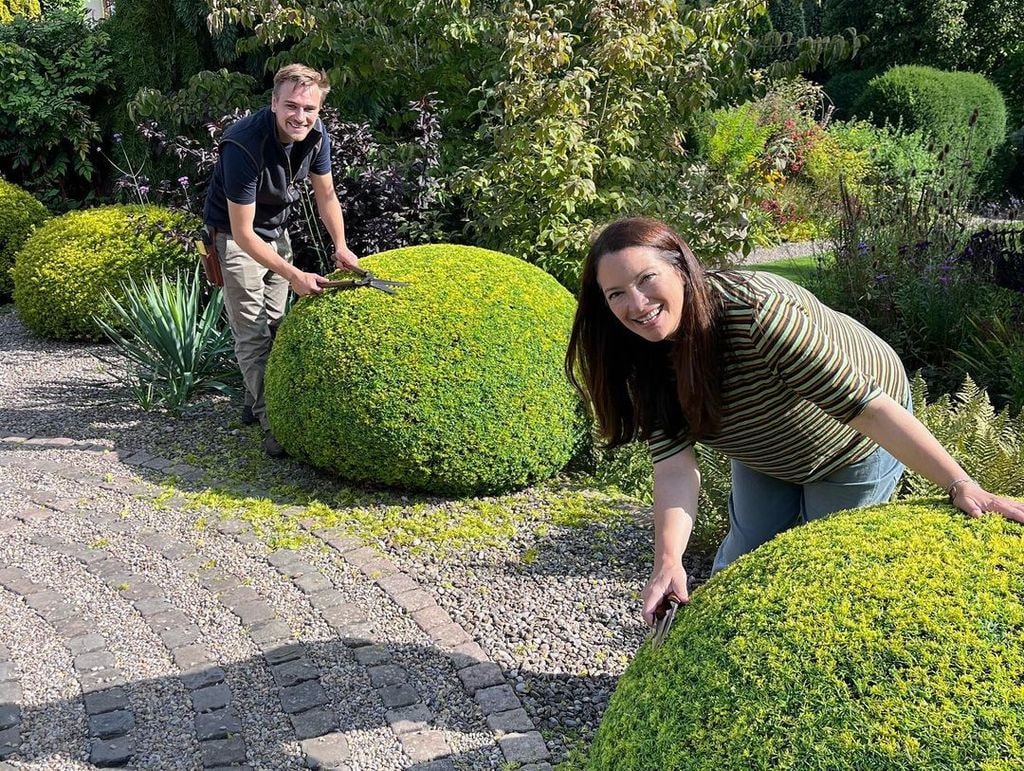 Jamie Butterworth and Rachel de Thame on Gardeners' World