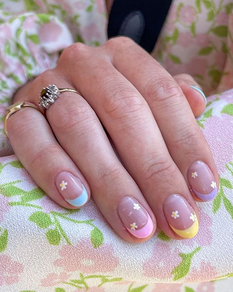 Nails Pastel Tips