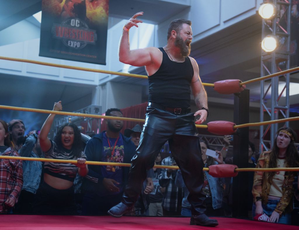 man in wrestling ring