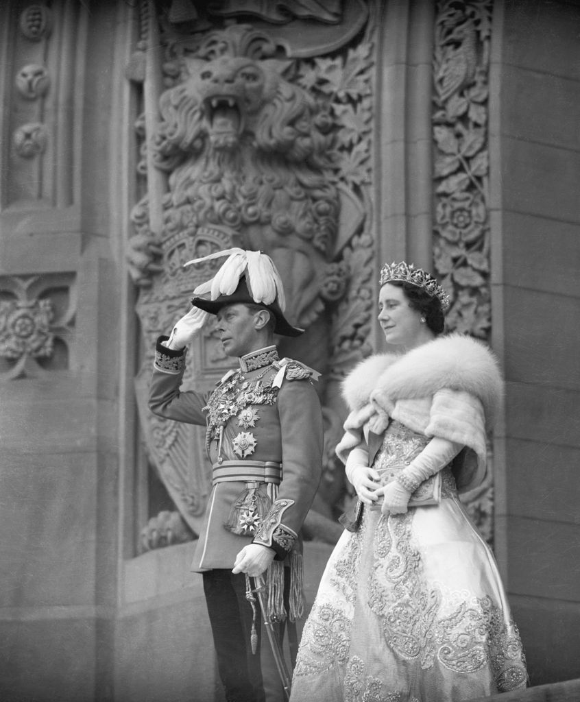 King George VI and Queen Elizabeth Queen Mother in Ottawa