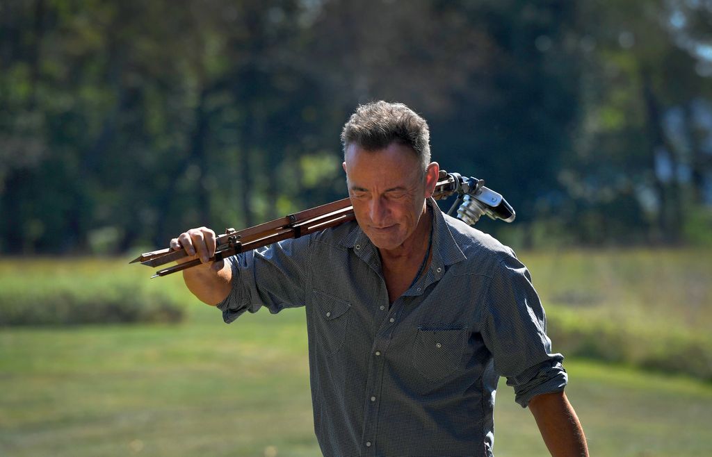 Bruce Springsteen at his home in Colts Neck, New Jersey on September 26, 2019. Springsteen has (with Thom Zimny) co-directed, "Western Stars," a documentary/concert film which will be released later in October. Springsteen talked about his new venture as a filmmaker at his home in New Jersey