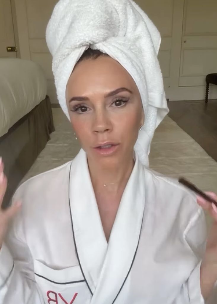 Skincare is very important to Victoria