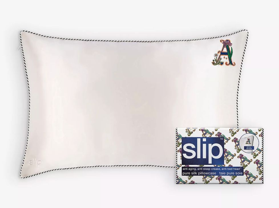 Selfridges January Sale 2026 editor's pick - a silk slip pillowcase