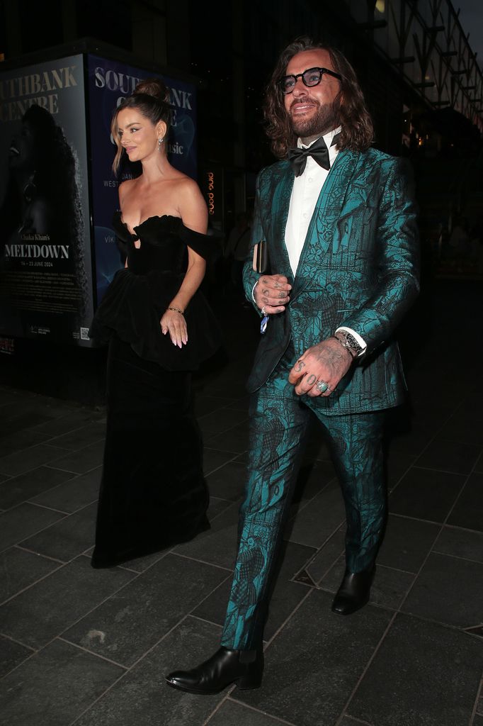 Maura Higgins and Pete Wicks were seen attending the BAFTA Television Awards 2024 together