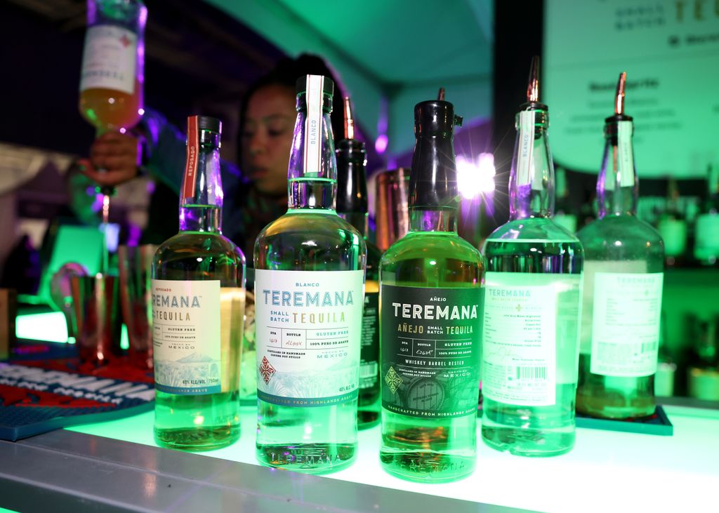 A view of Dwayne Johnson's Teremana Tequila at the Food Network New York City Wine & Food Festival