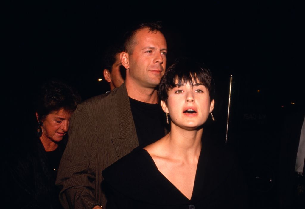 Demi Moore was married to Bruce Willis, who she has remained close to