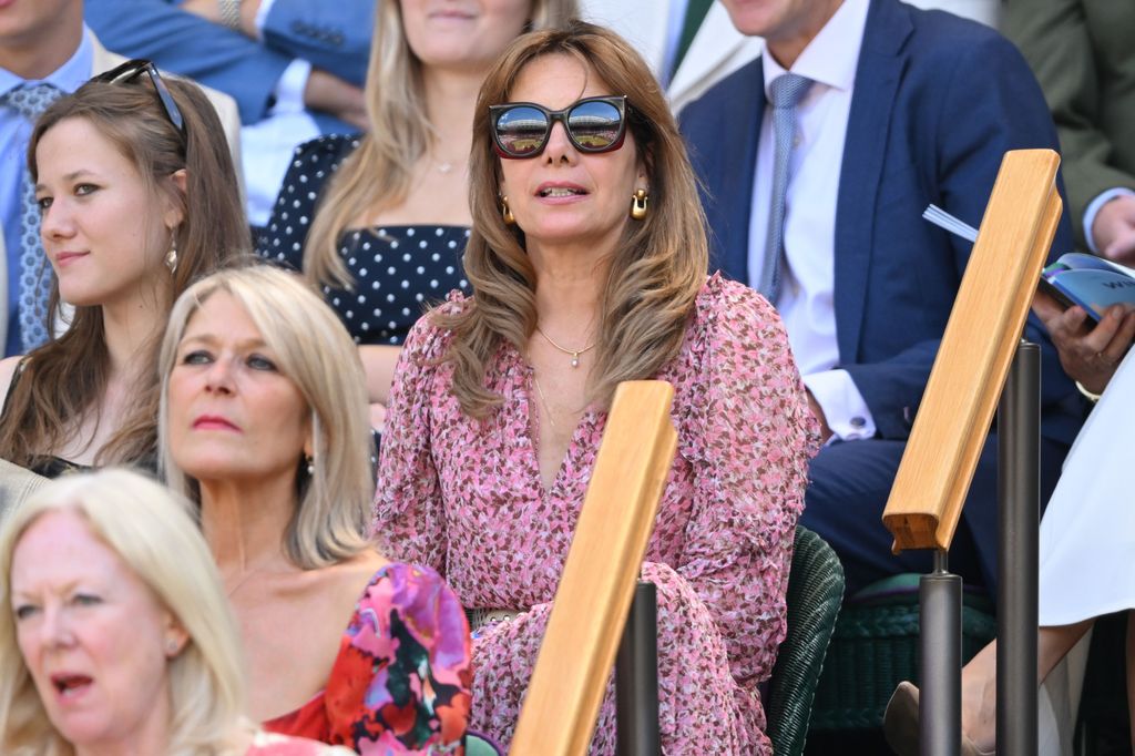 Dame Darcey Bussell attends day eleven of the Wimbledon Tennis Championships