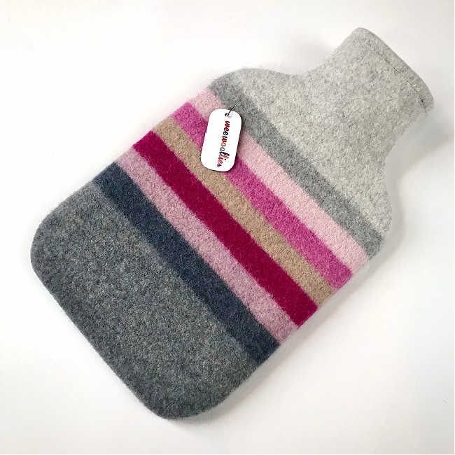 HOT WATER BOTTLE WITH COVER